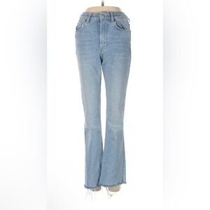 Zara Light Blue Flare Jeans